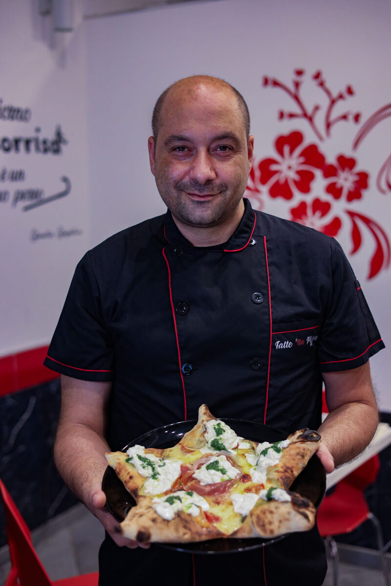 Sala della pizzeria Fatte’Na Pizza